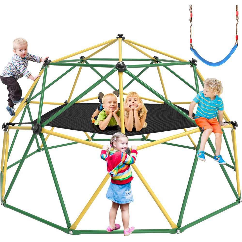 Kids Outdoor Climber - Climbing Dome, 10FT Dome Climber with