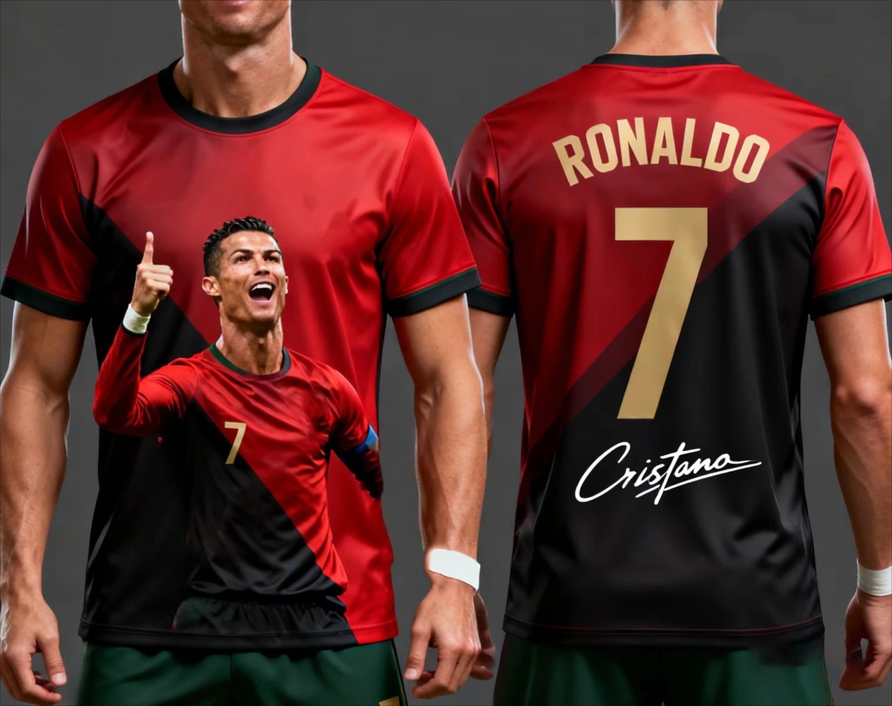 Kids Outdoor Fort - Ronaldo's Summer 3D Printed Family Wear