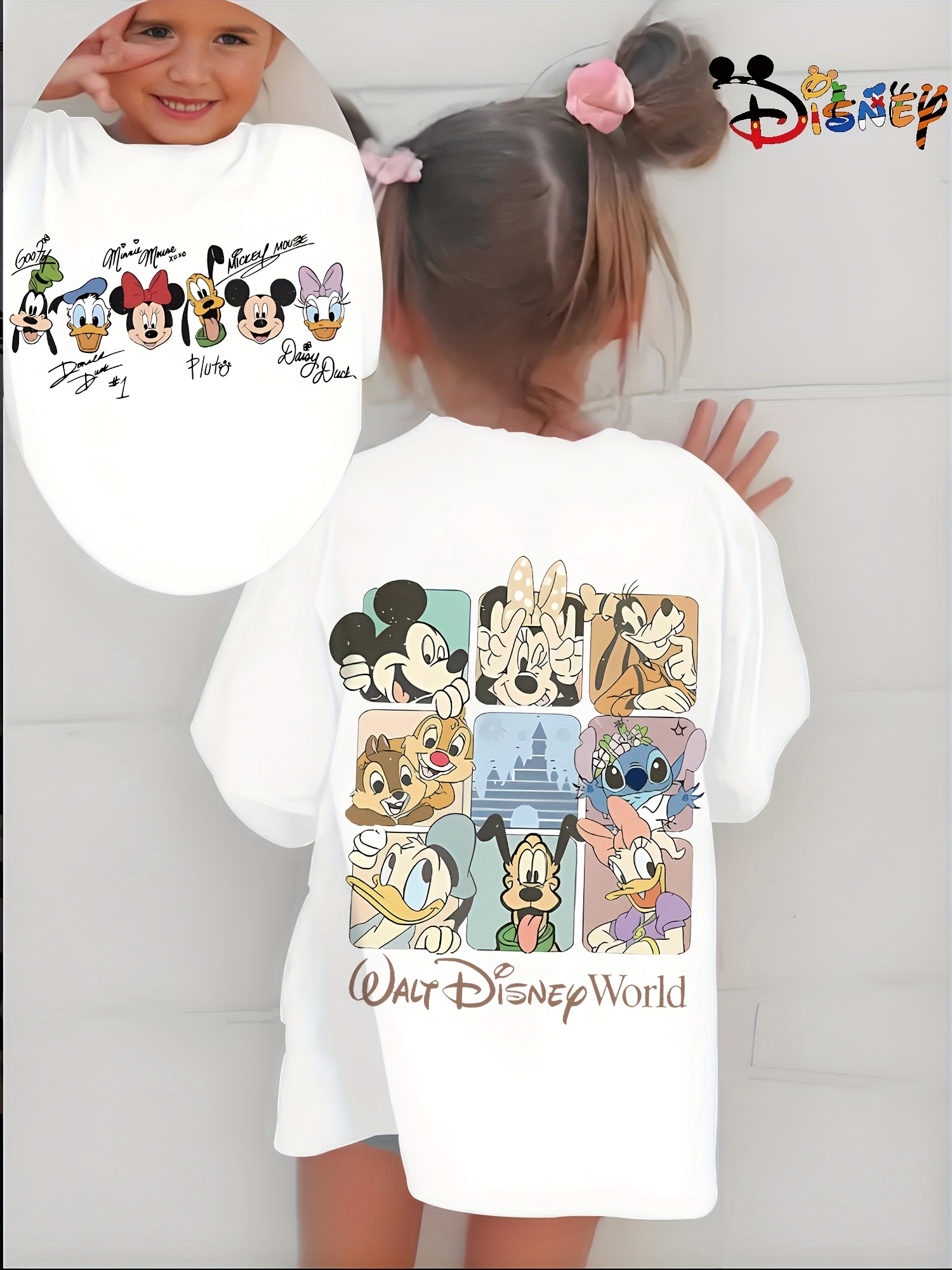 Kids Outdoor Fort - Disney Family Print Tops, Men's and