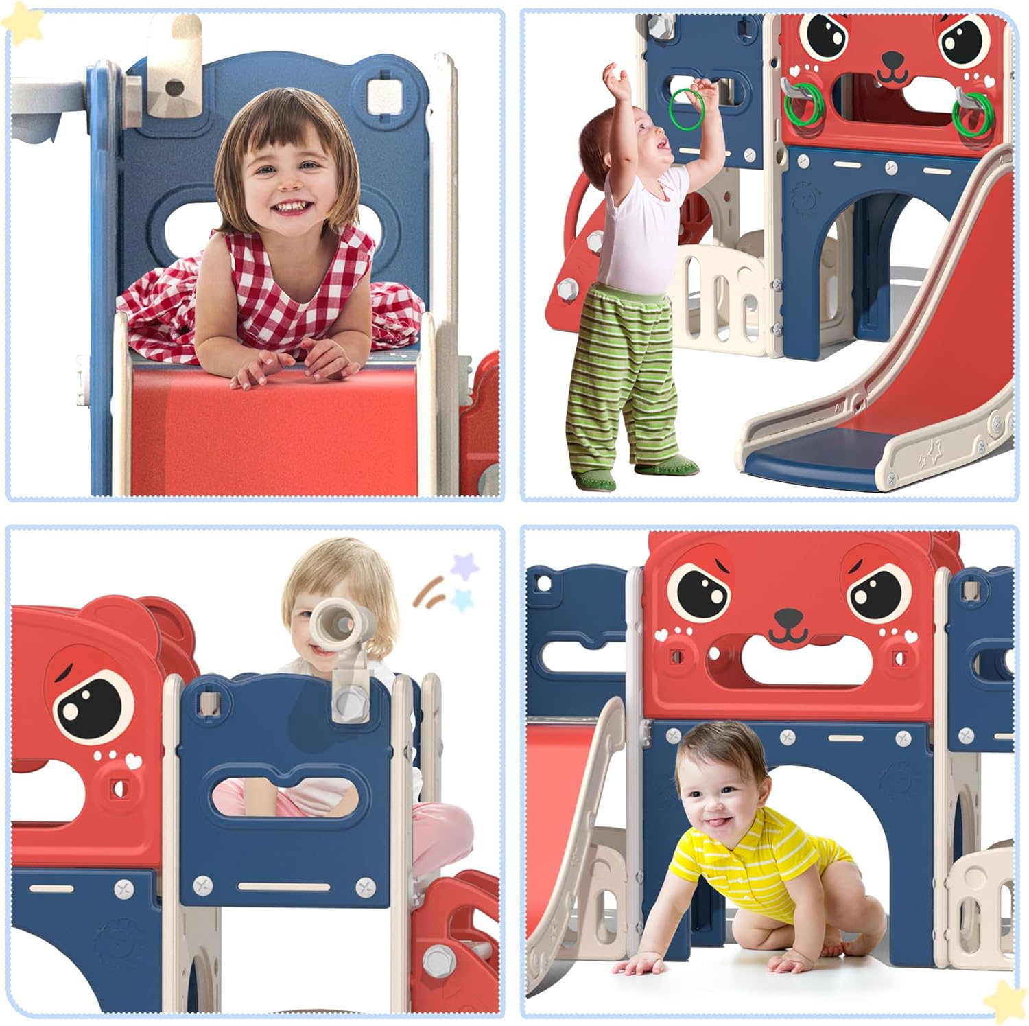 9-in-1 Toddler Slide and Climb - Kids Outdoor Climber review and price