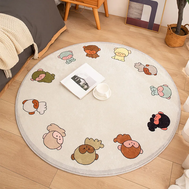 Cartoon Cute Animal Round Carp - Kids Outdoor Chair And Table review and price