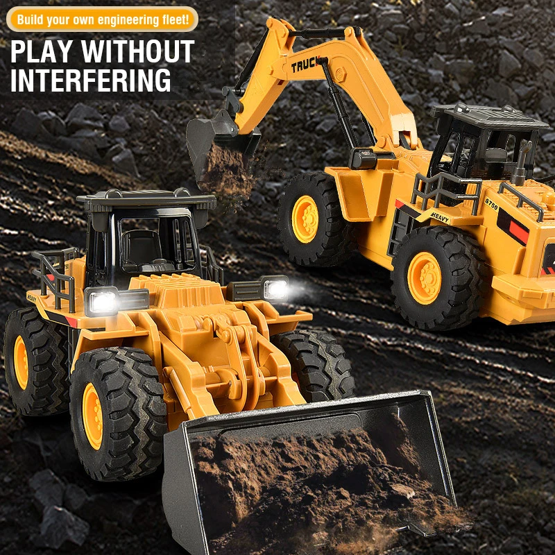 2.4G Alloy Remote Control Exca - Kids Outdoor Digger review and price