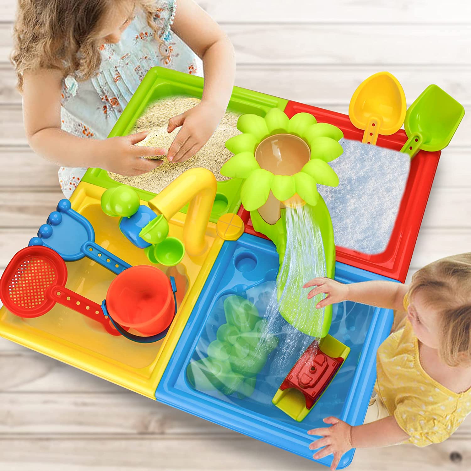Beach Table Sand Play Toys Chi - Kids Outdoor Water Play review and price