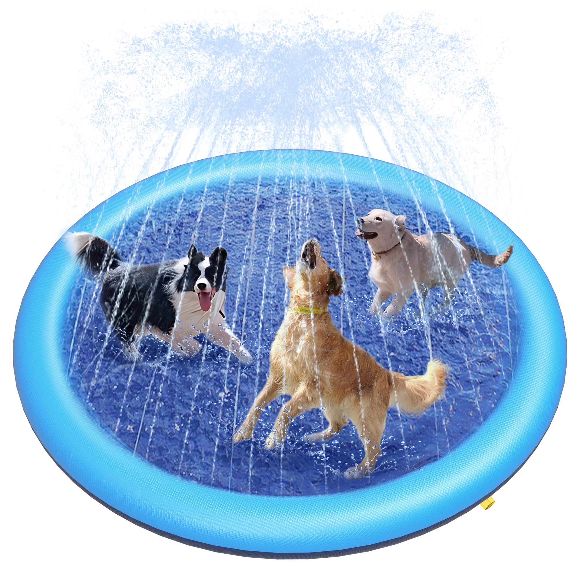 Dog Splash Pad Thick Sprinkler - Kids Outdoor Lounge review and price