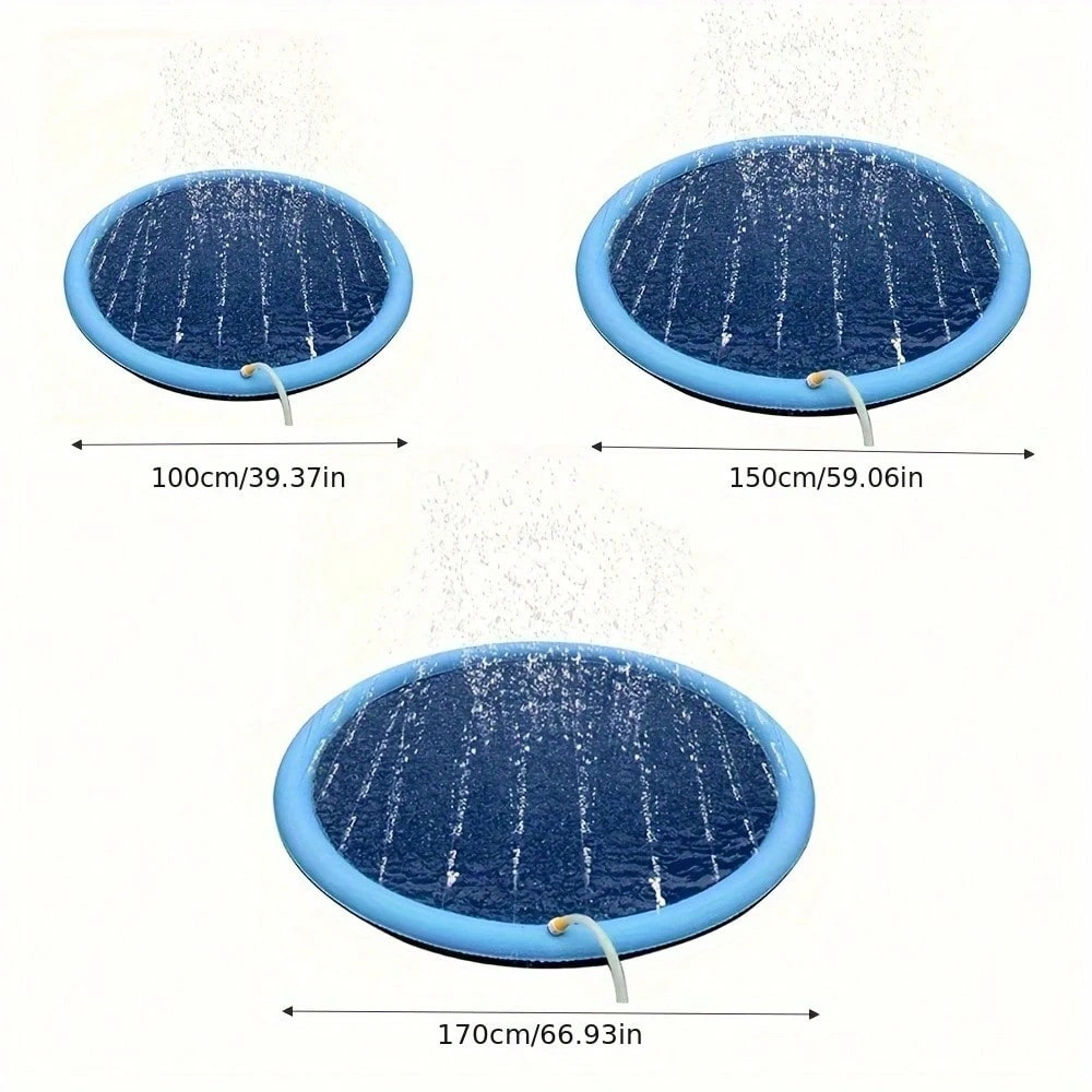 Dog Splash Pad Thick Sprinkler - Kids Outdoor Lounge review and price