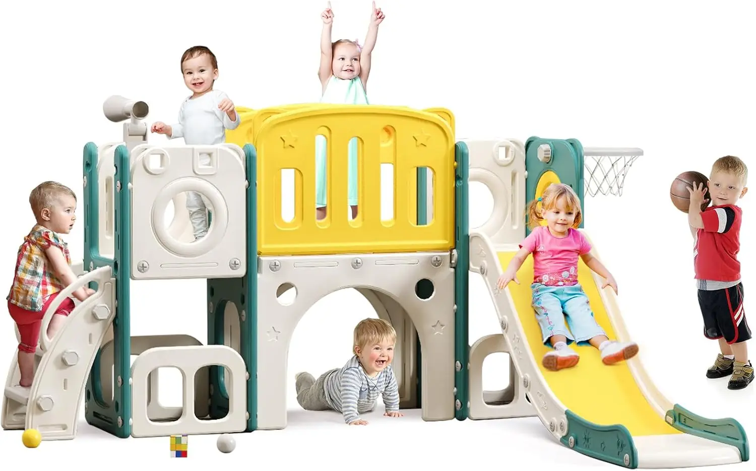 8 in 1 Toddler Slide Set, Kids - Kids Outdoor Climber review and price