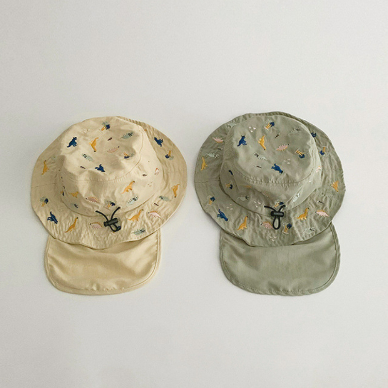 Summer Panama Baby Hats Cartoo - Kids Outdoor Hat review and price