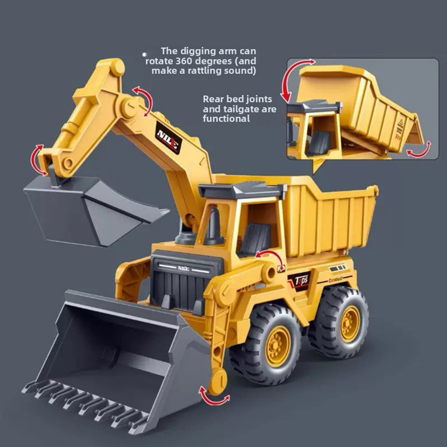 1pcs Excavator Truck Model Toy - Kids Outdoor Digger review and price