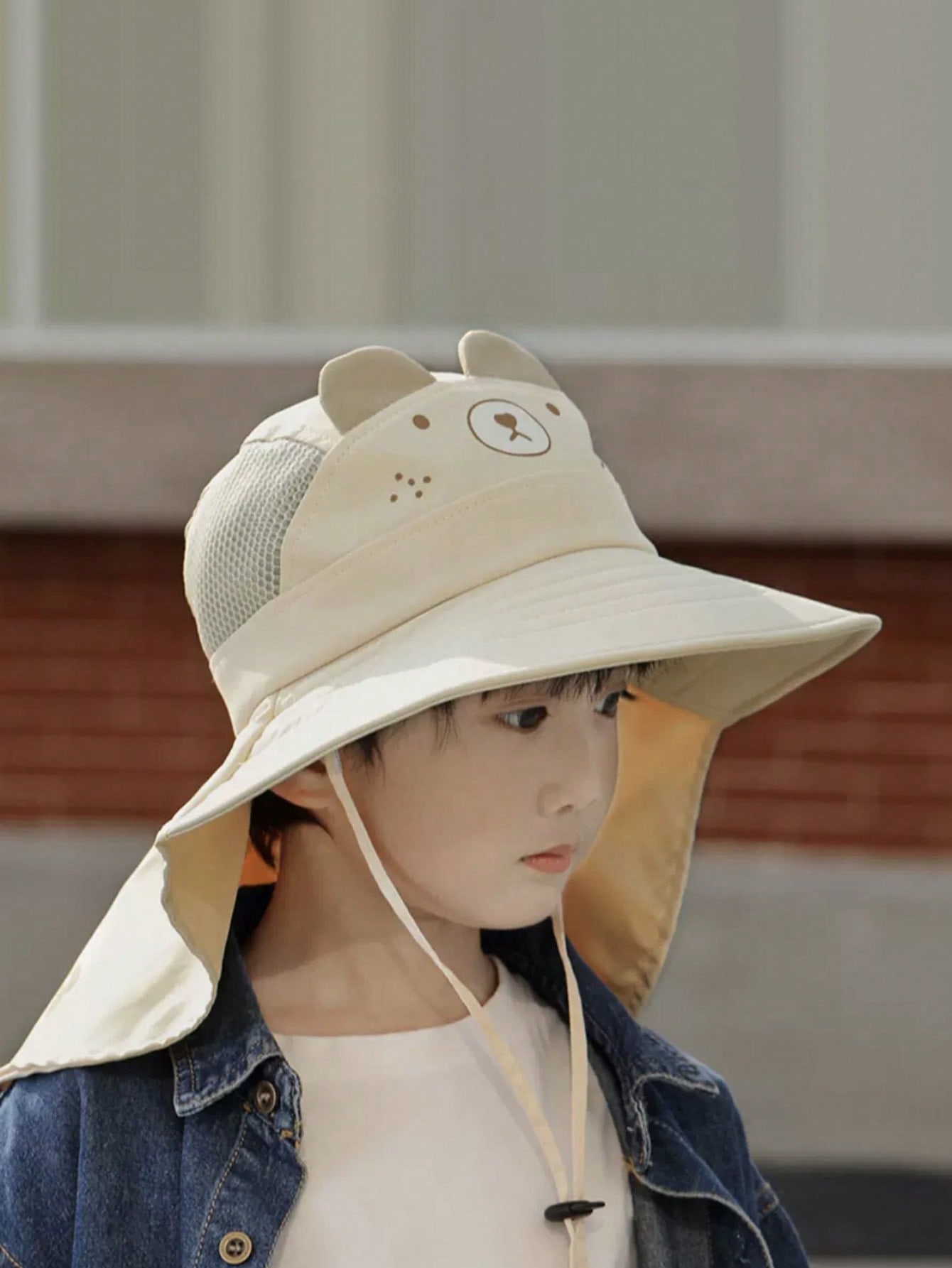 1pcs Kids Cartoon Bear Bucket  - Kids Outdoor Hat review and price