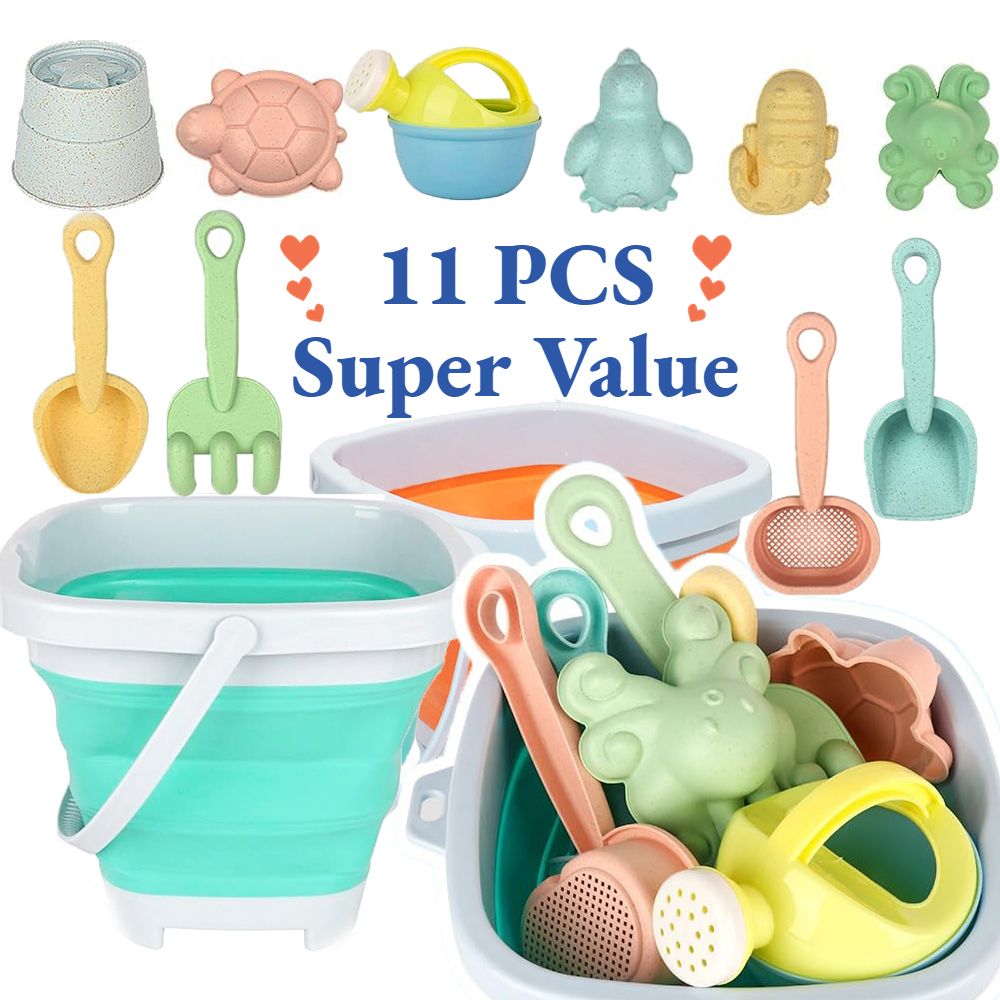 11Pcs Beach Toys Set Gift Pack - Kids Outdoor Water Play review and price