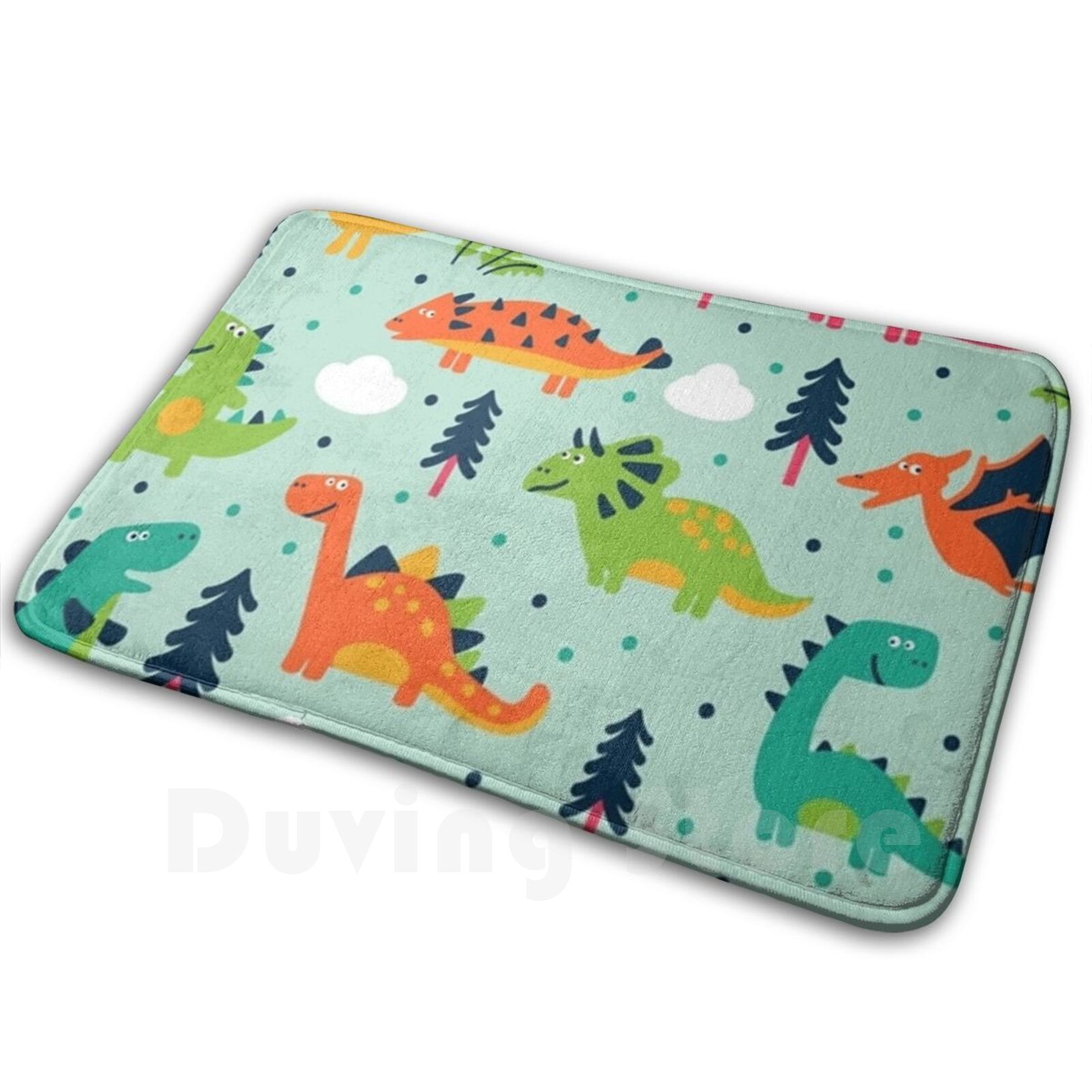 Dino Pattern 2 Soft Non-Slip M - Kids Outdoor Floor Cushions review and price