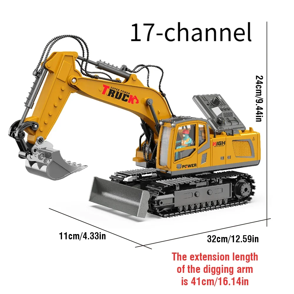 Rc Excavator Cars Trucks Alloy - Kids Outdoor Digger review and price