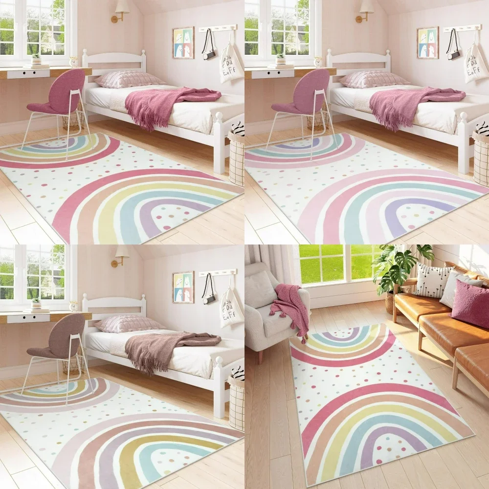 1pc Colorful Dot Boho Rainbow  - Kids Outdoor Lounge review and price