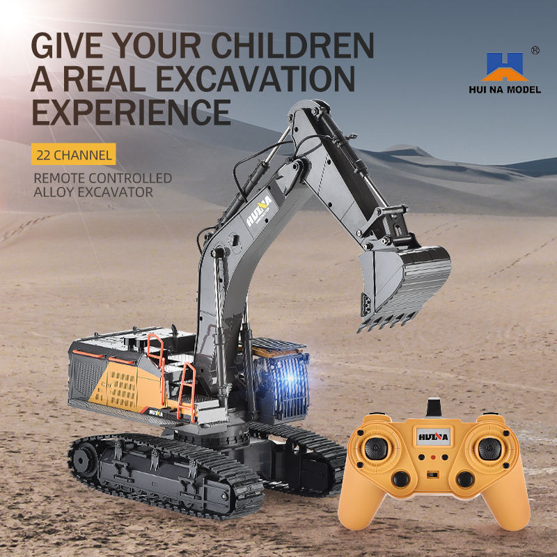 HUINA 1592 Alloy Excavator Tru - Kids Outdoor Digger review and price