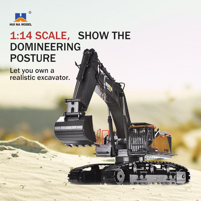HUINA 1592 Alloy Excavator Tru - Kids Outdoor Digger review and price