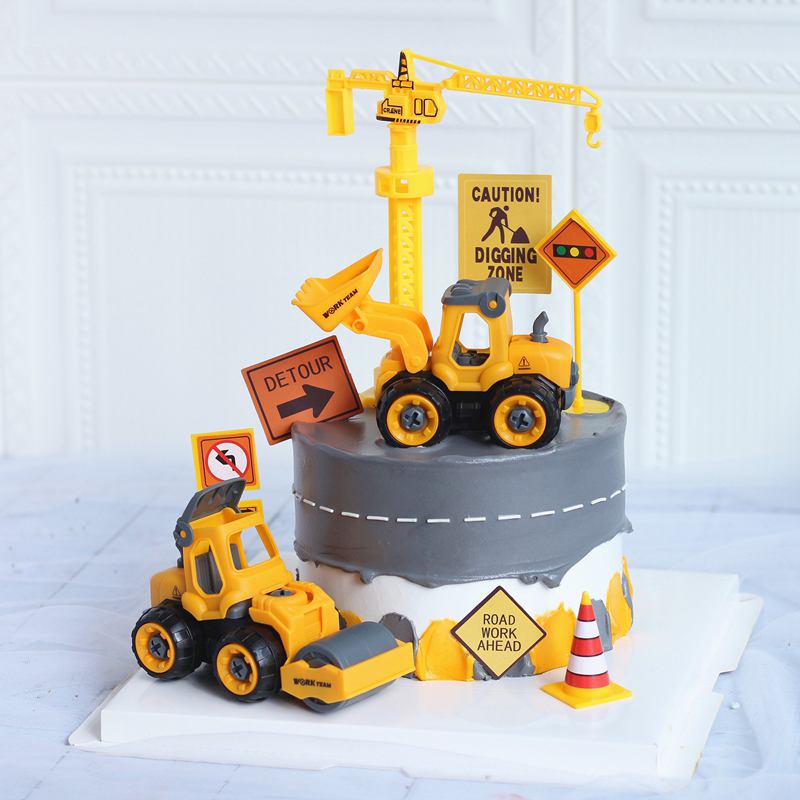 Excavator Crane Tractor Cake T - Kids Outdoor Digger review and price