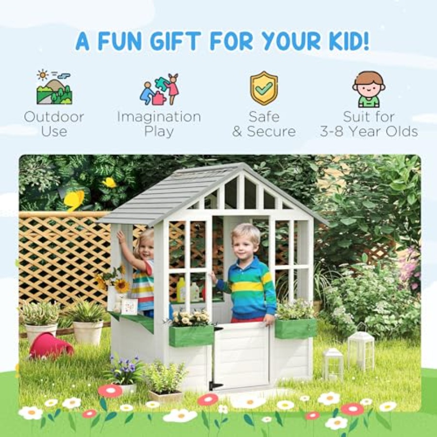 Outdoor playhouse for backyard - Kids Outdoor Climber review and price