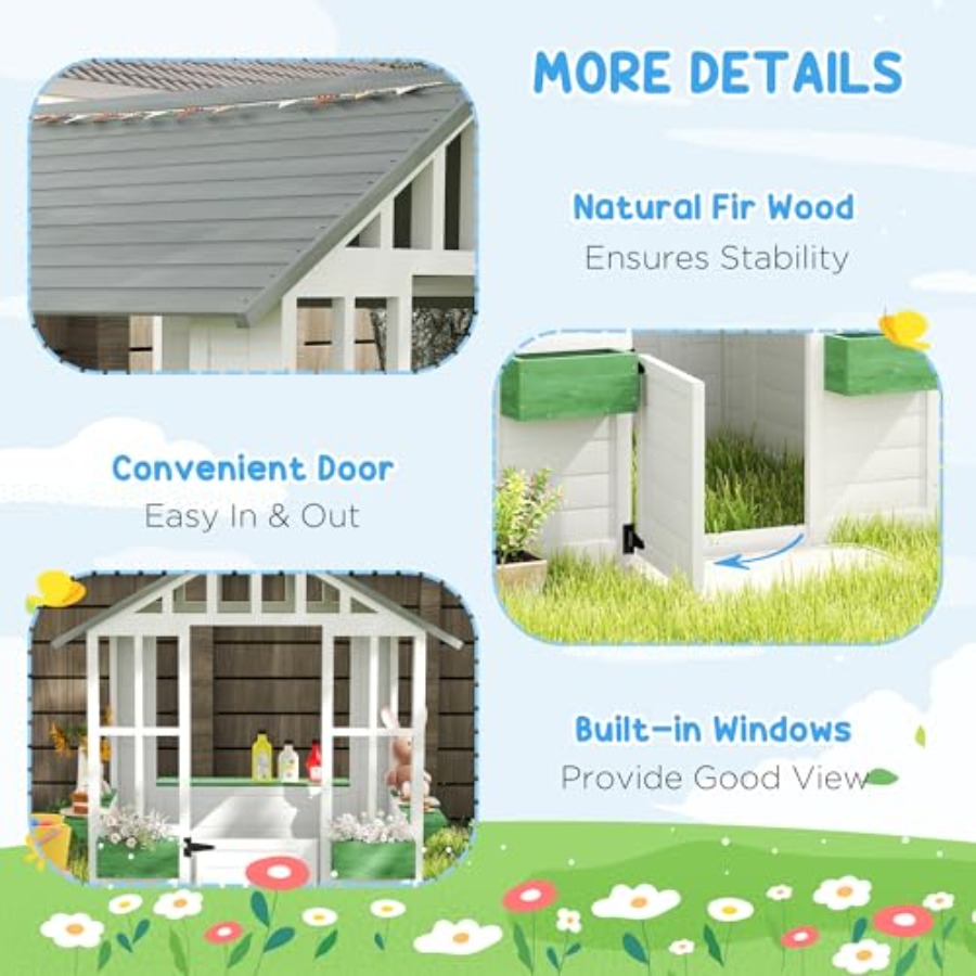 Outdoor playhouse for backyard - Kids Outdoor Climber review and price