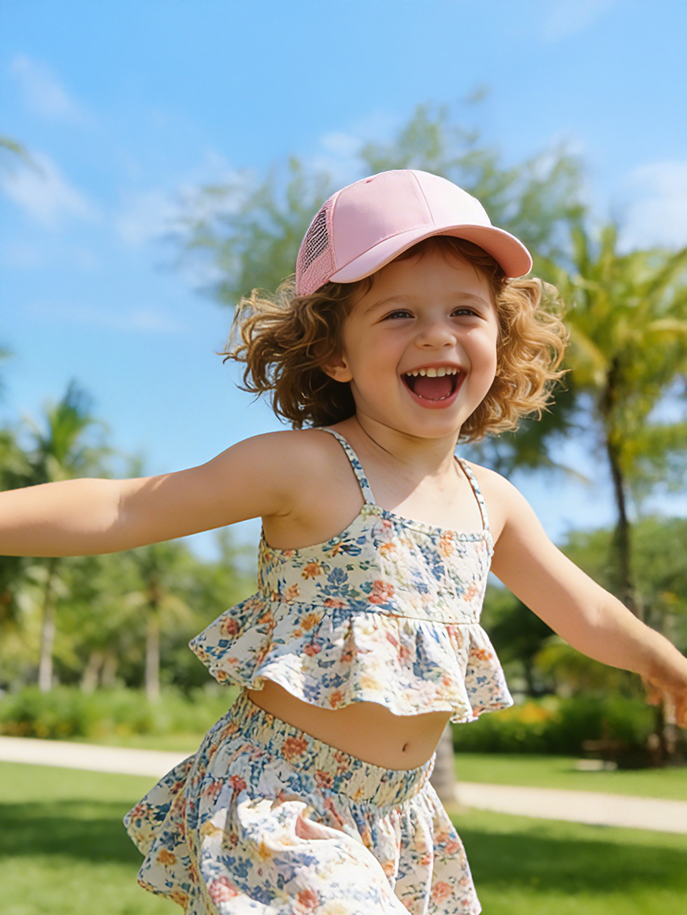 1 pc solid color mesh baseball - Kids Outdoor Hat review and price