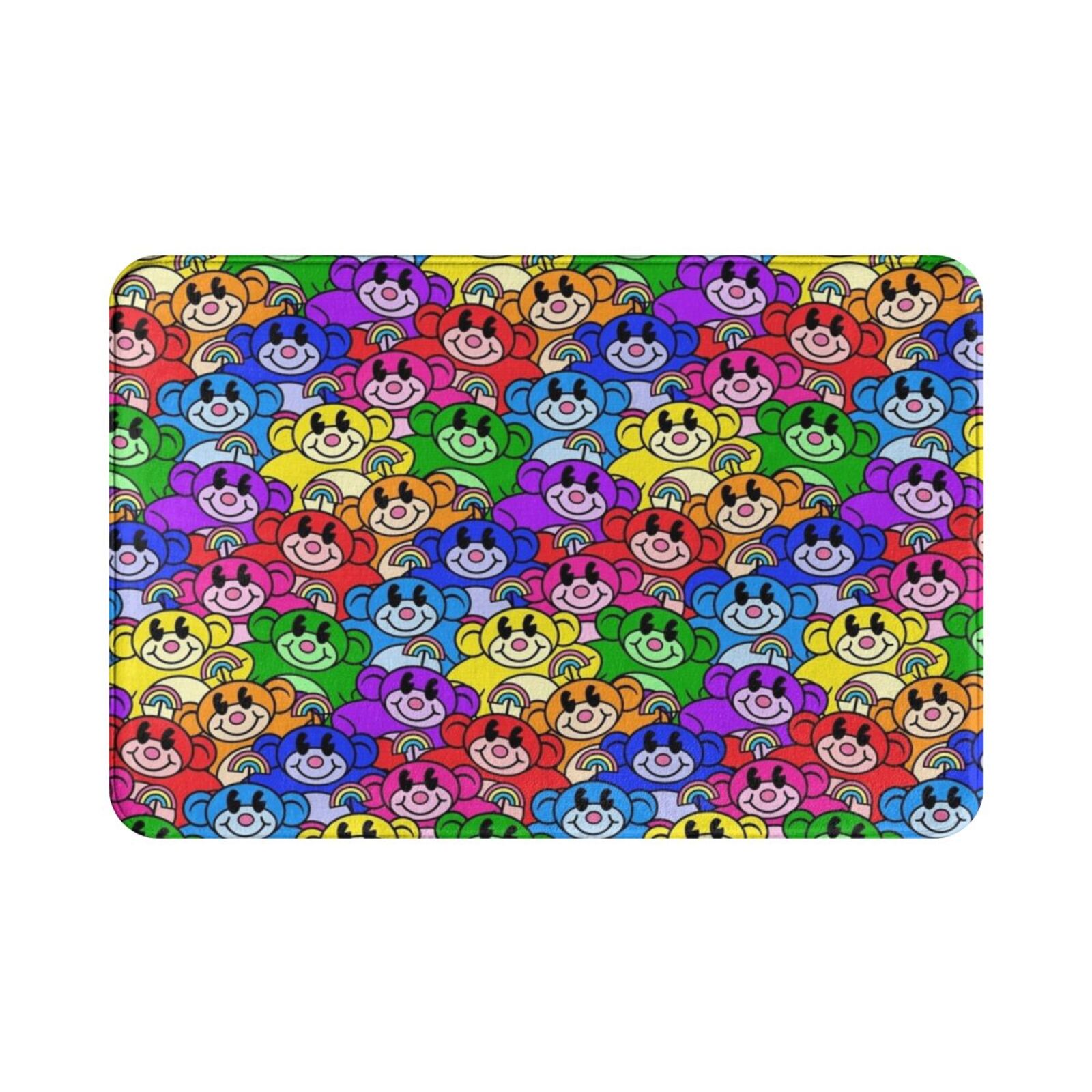 Rainbow Monkeys Carpet Mat Rug - Kids Outdoor Floor Cushions review and price