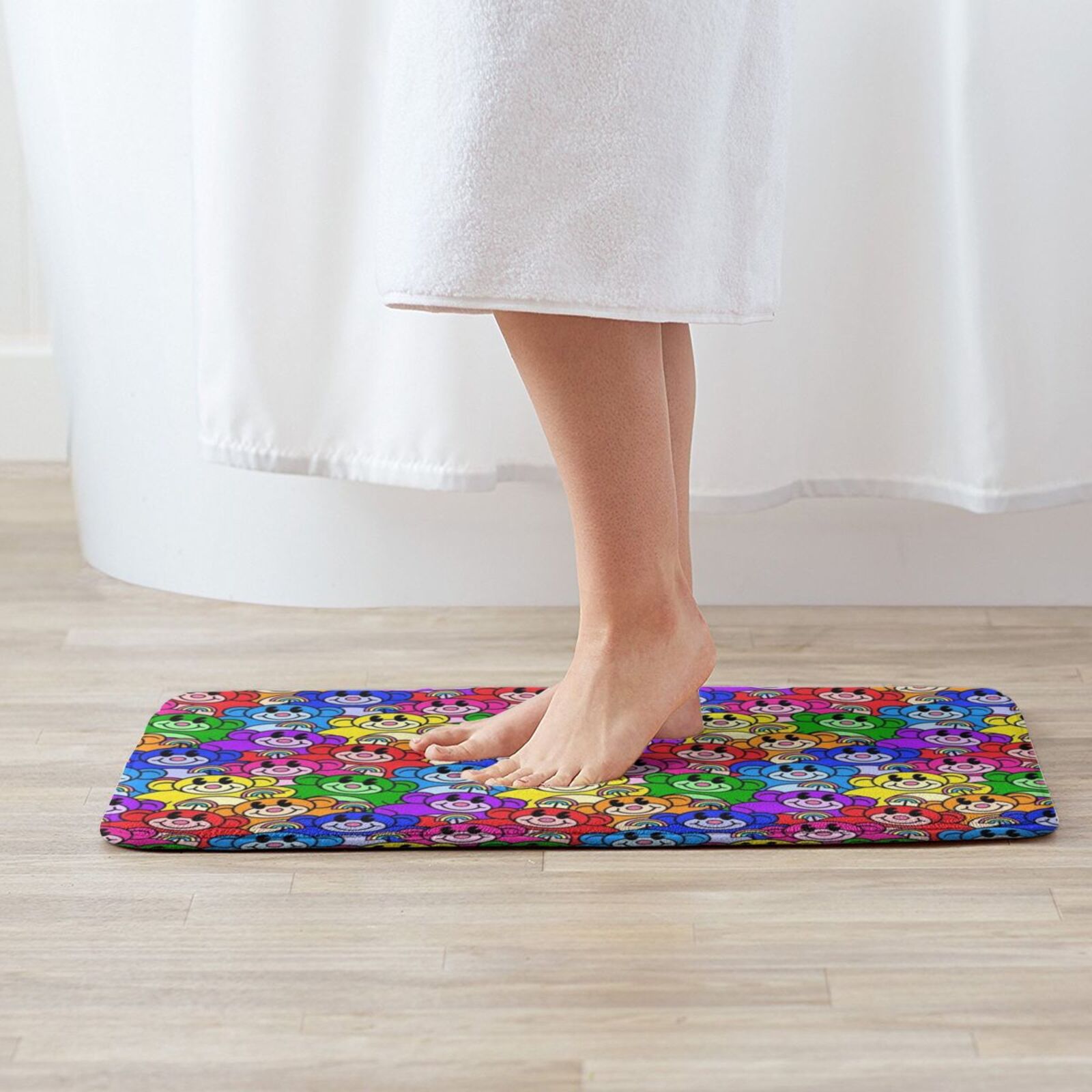Rainbow Monkeys Carpet Mat Rug - Kids Outdoor Floor Cushions review and price