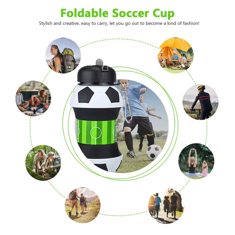 550ml Silicone Collapsible Wat - Outdoor Kid Friendly review and price
