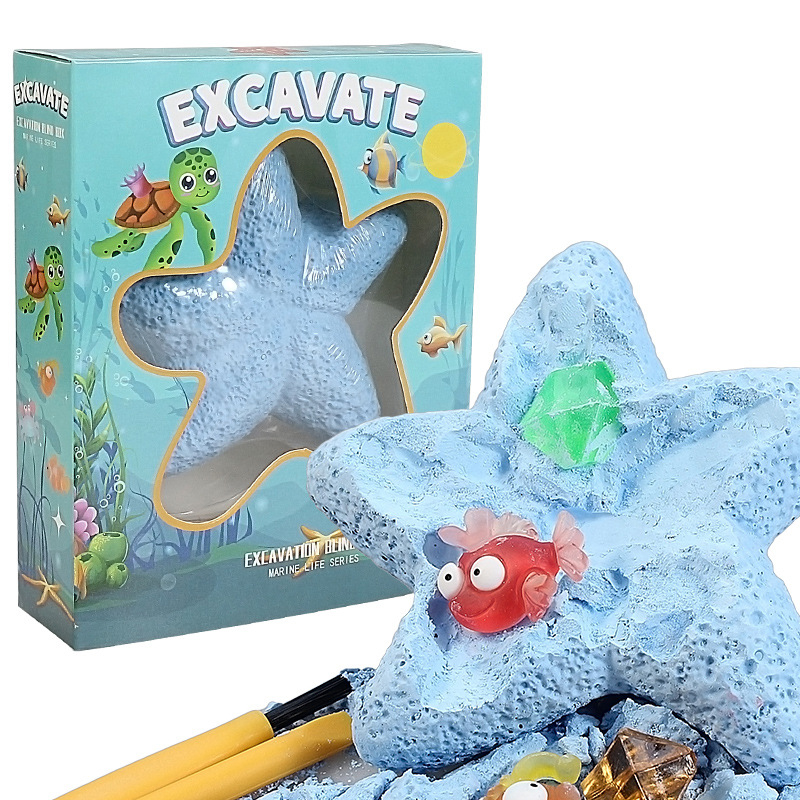 Starfish Marine Life Gemstone  - Kids Outdoor Digger review and price