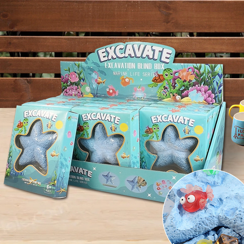Starfish Marine Life Gemstone  - Kids Outdoor Digger review and price