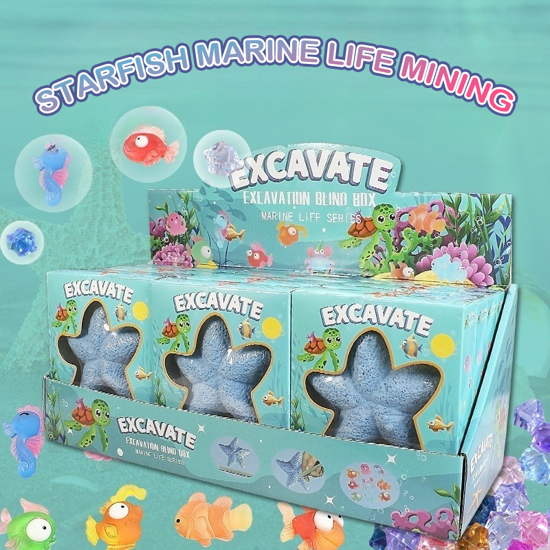 Starfish Marine Life Gemstone  - Kids Outdoor Digger review and price