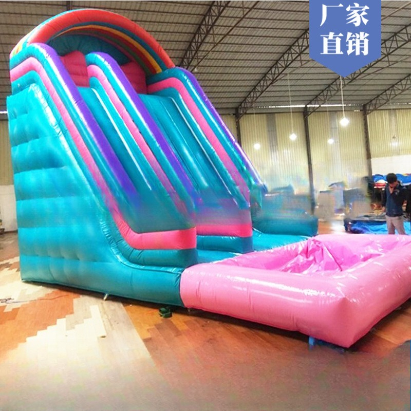 Outdoor Kids Inflatable Slide  - Kids Outdoor Venues review and price