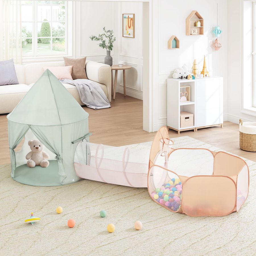 Kids Play Tent with Tunnel, 3  - Kids Outdoor Tunnel review and price