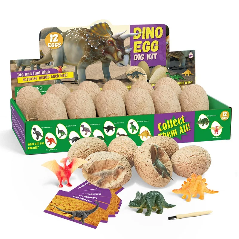12PCS Archeological Dinosaur E - Kids Outdoor Digger review and price