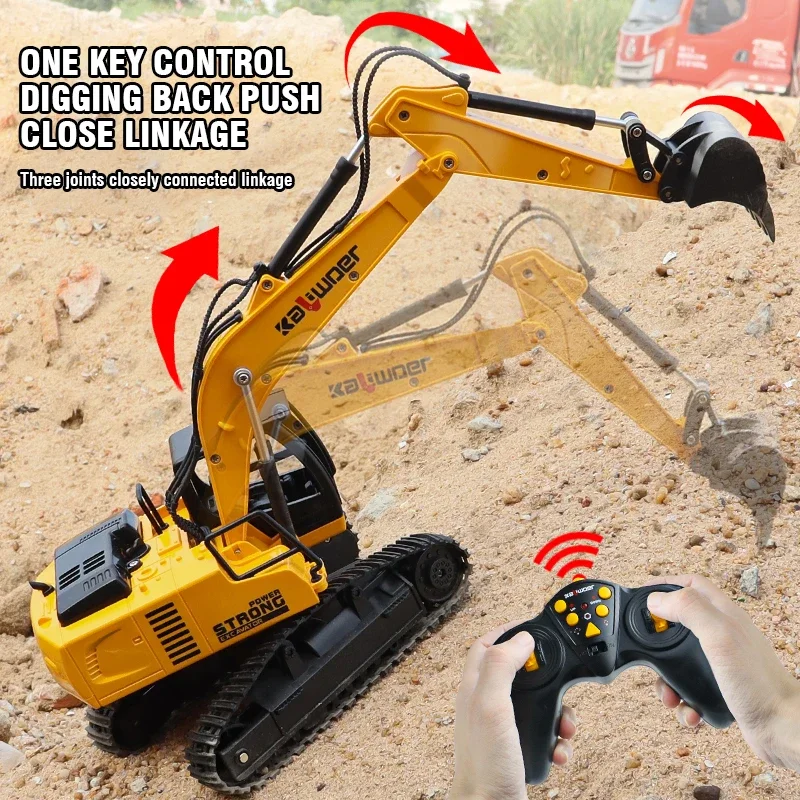 Huina Rc Excavator 1/24 9Ch Re - Kids Outdoor Digger review and price