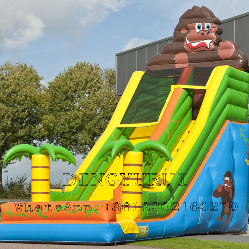 Inflatable Slide Large Outdoor - Outdoor Kid Friendly review and price