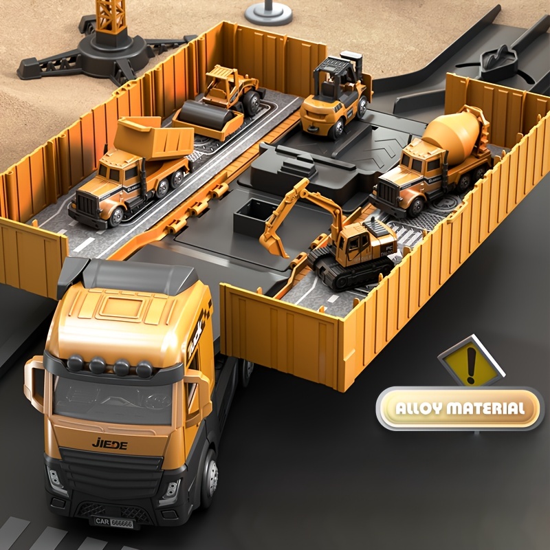 Alloy Construction Trucks Vehi - Kids Outdoor Excavator review and price