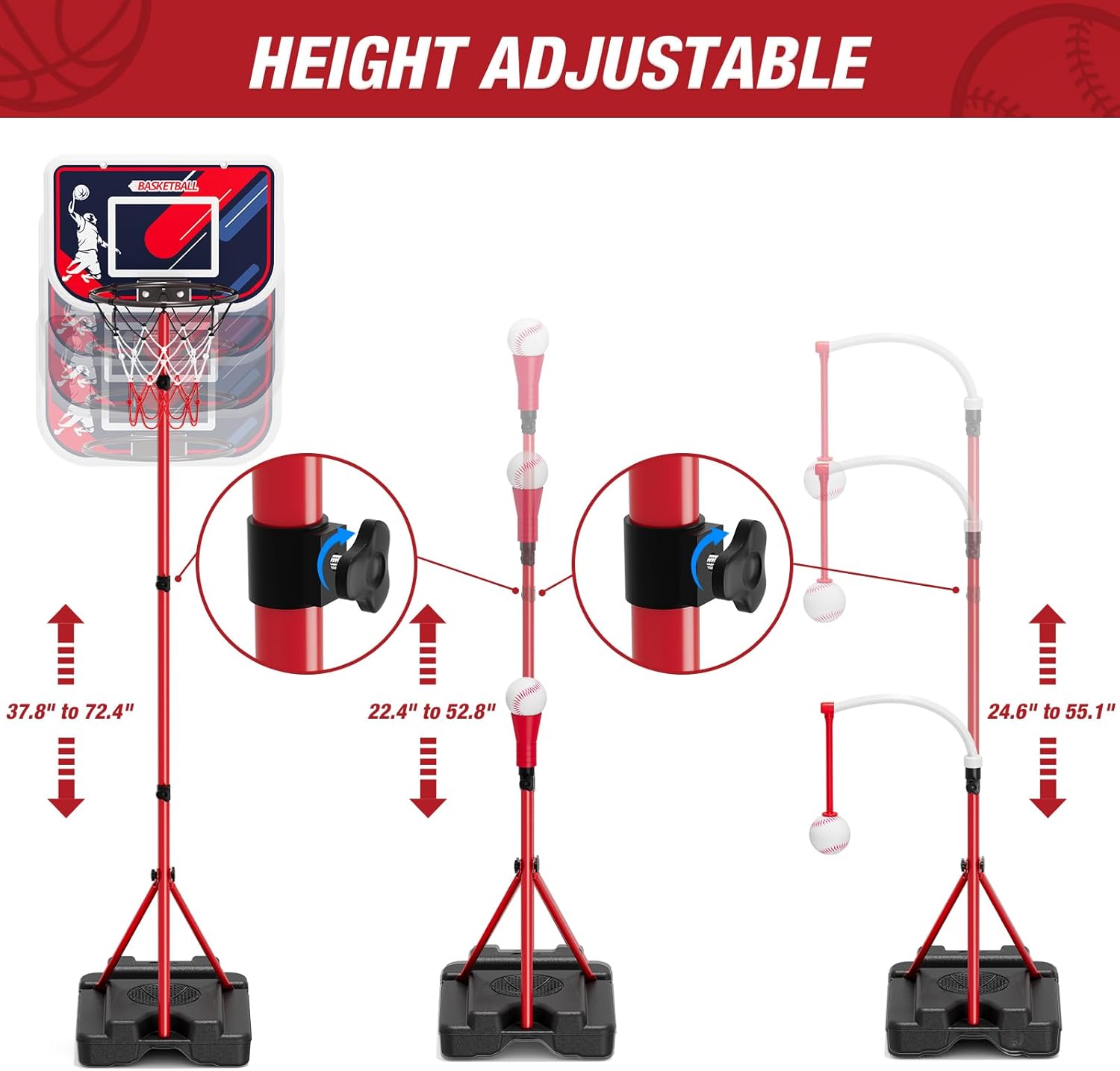 4-in-1 Kids Basketball Hoop &  - Kids Outdoor Fort review and price
