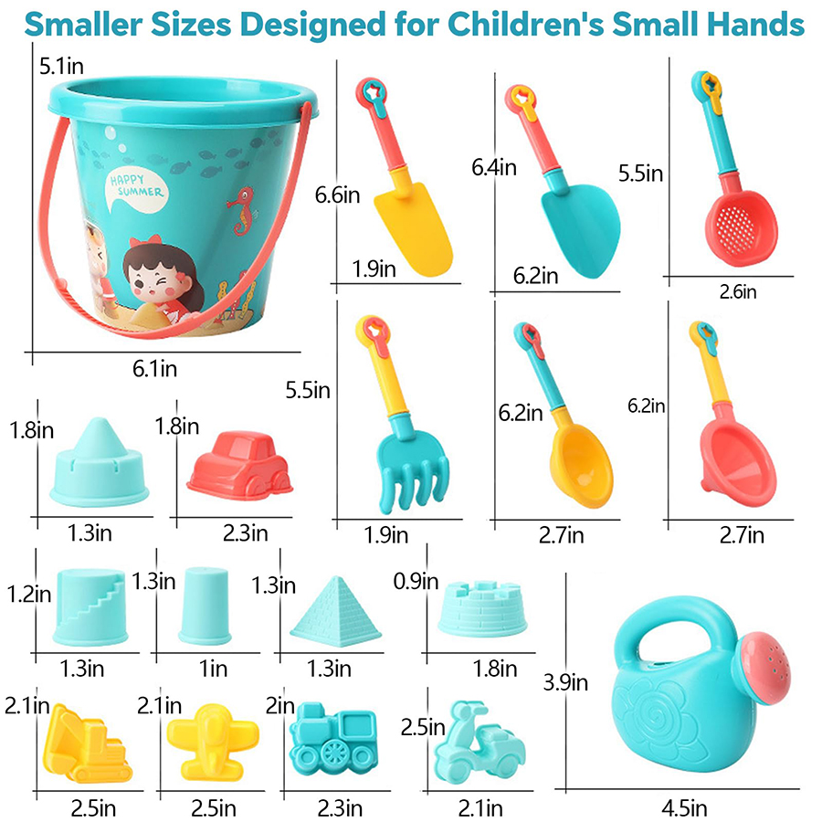 18PCS Beach Sand Toy Set, Dura - Kids Outdoor Water Play review and price