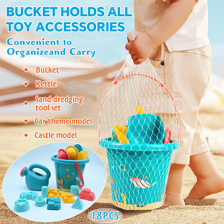 18PCS Beach Sand Toy Set, Dura - Kids Outdoor Water Play review and price