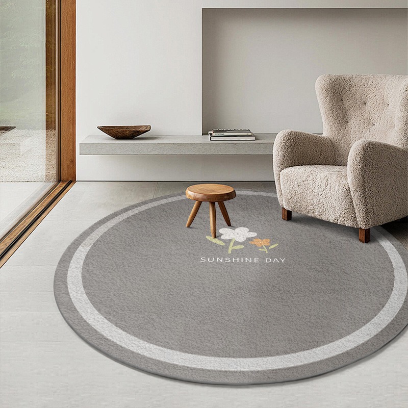 Round Rug Animal Print Cartoon - Kids Outdoor Chair And Table review and price