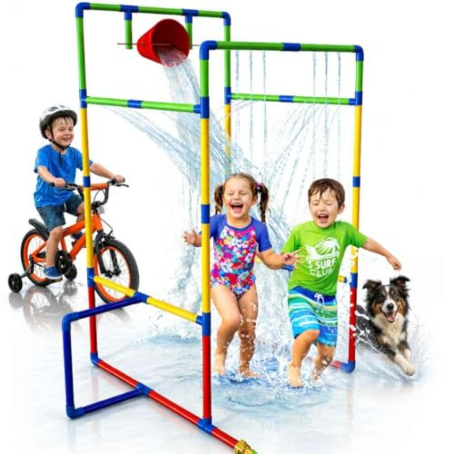 Outdoor backyard water park sp - Kids Outdoor Tunnel review and price