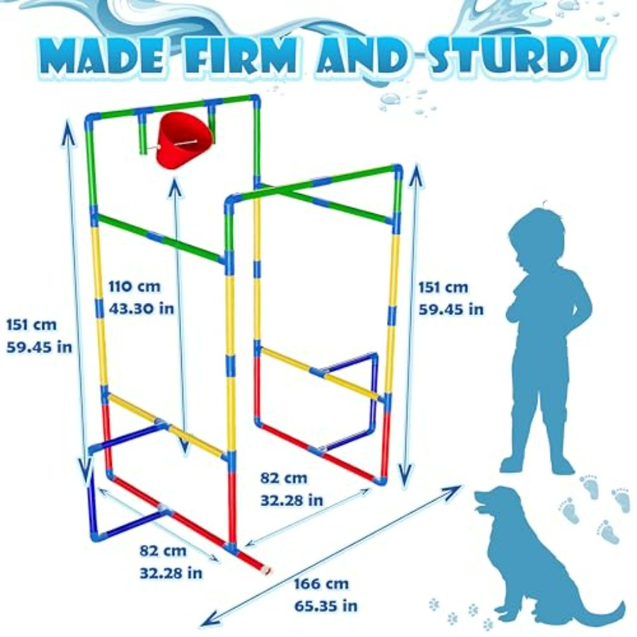 Outdoor backyard water park sp - Kids Outdoor Tunnel review and price