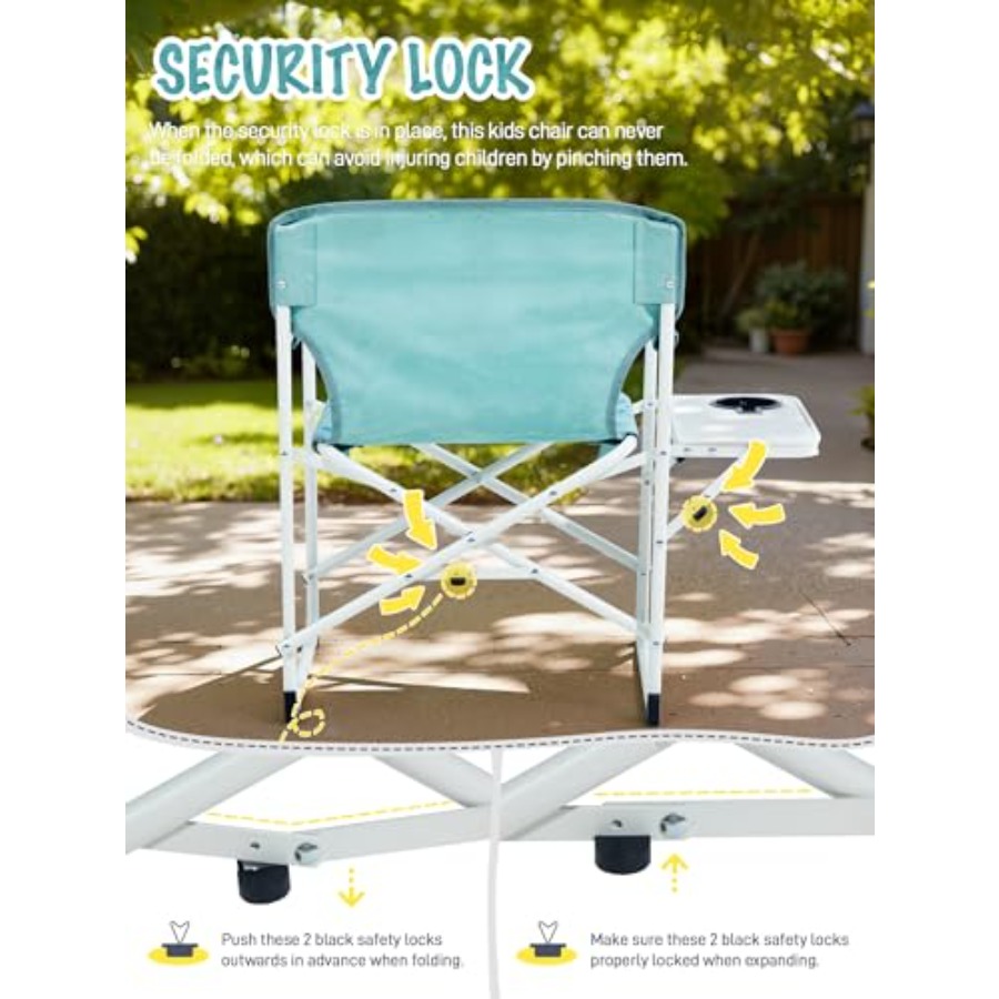 Directors Chair with Side tabl - Kids Outdoor Chair And Table review and price