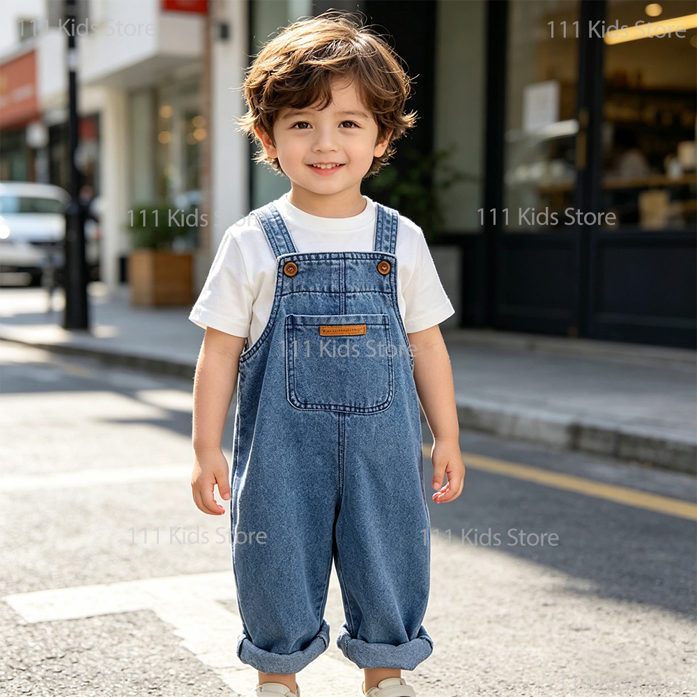 Kids Overalls Denim Jumpsuits  - Kids Outdoor Jumpsuit review and price