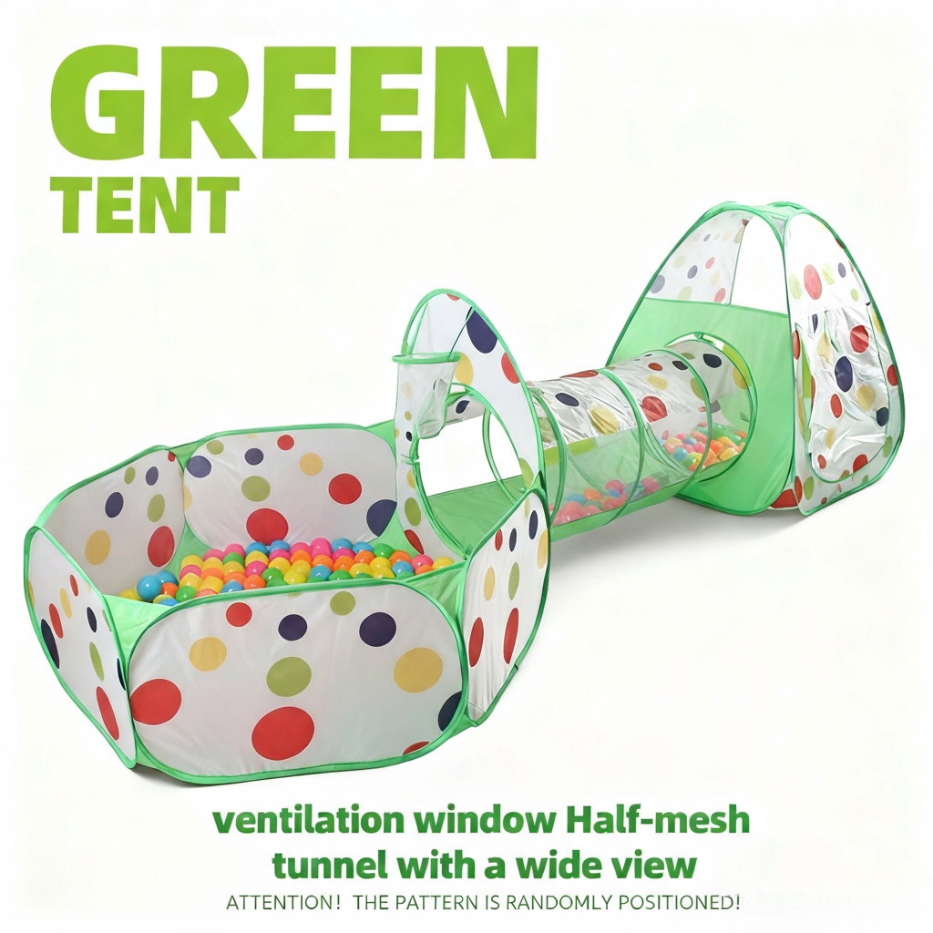 Children's Play Tent, Toy Ball - Kids Outdoor Tunnel review and price