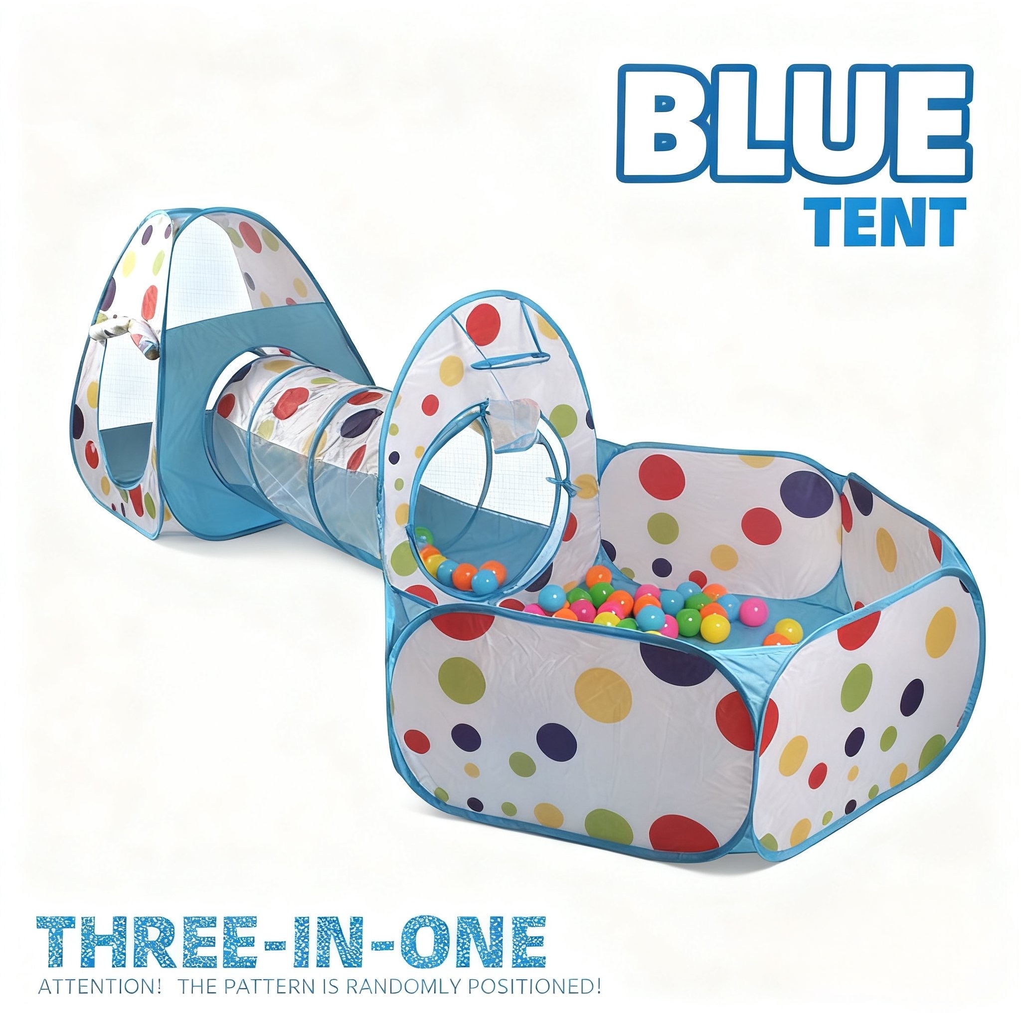 Children's Play Tent, Toy Ball - Kids Outdoor Tunnel review and price