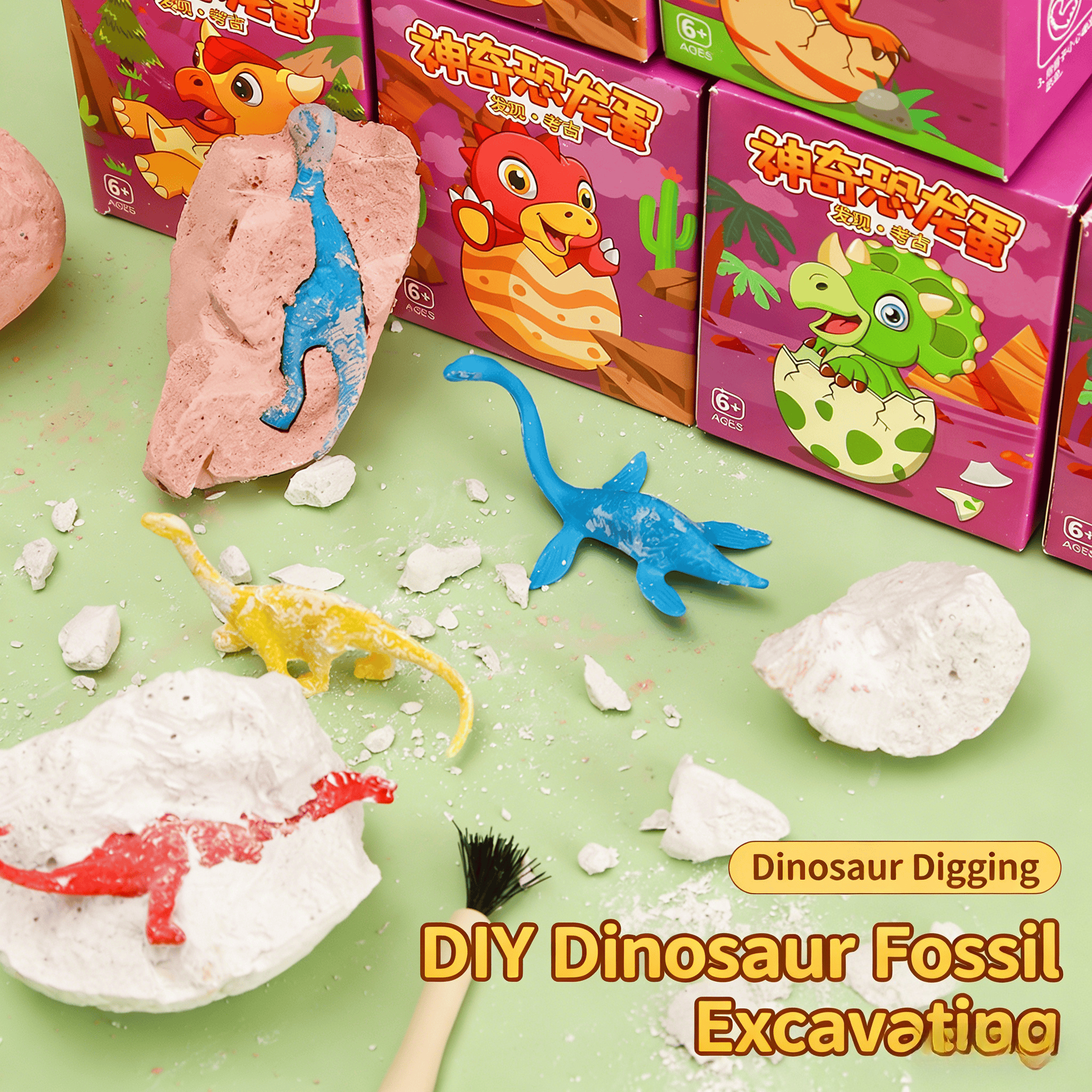 1/3/5pcs Educational Dinosaur  - Kids Outdoor Excavator review and price
