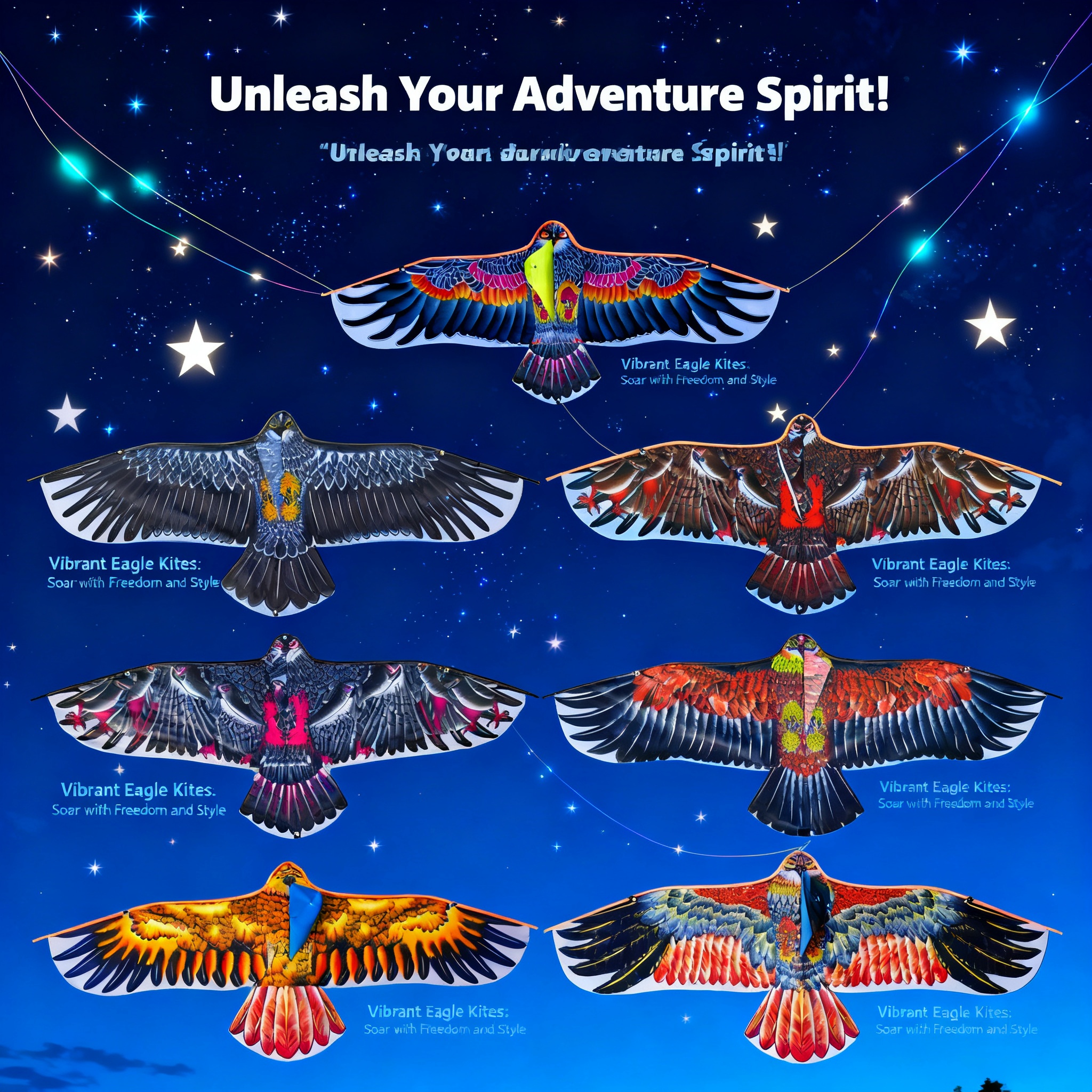 1.1m Eagle Kite With 30m Kite  - Kids Outdoor Storage review and price