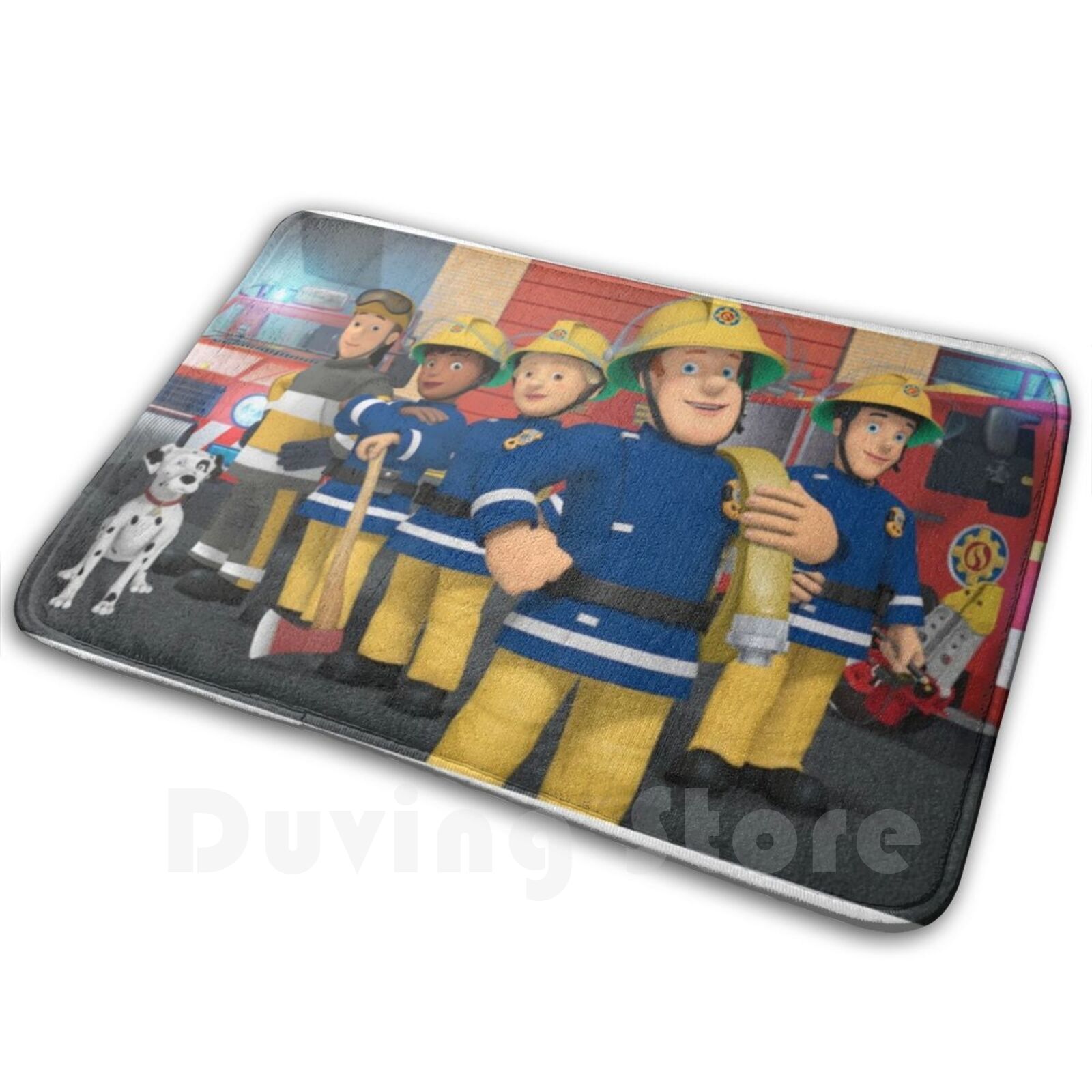 Fireman Sam Design Carpet Mat  - Kids Outdoor Floor Cushions review and price