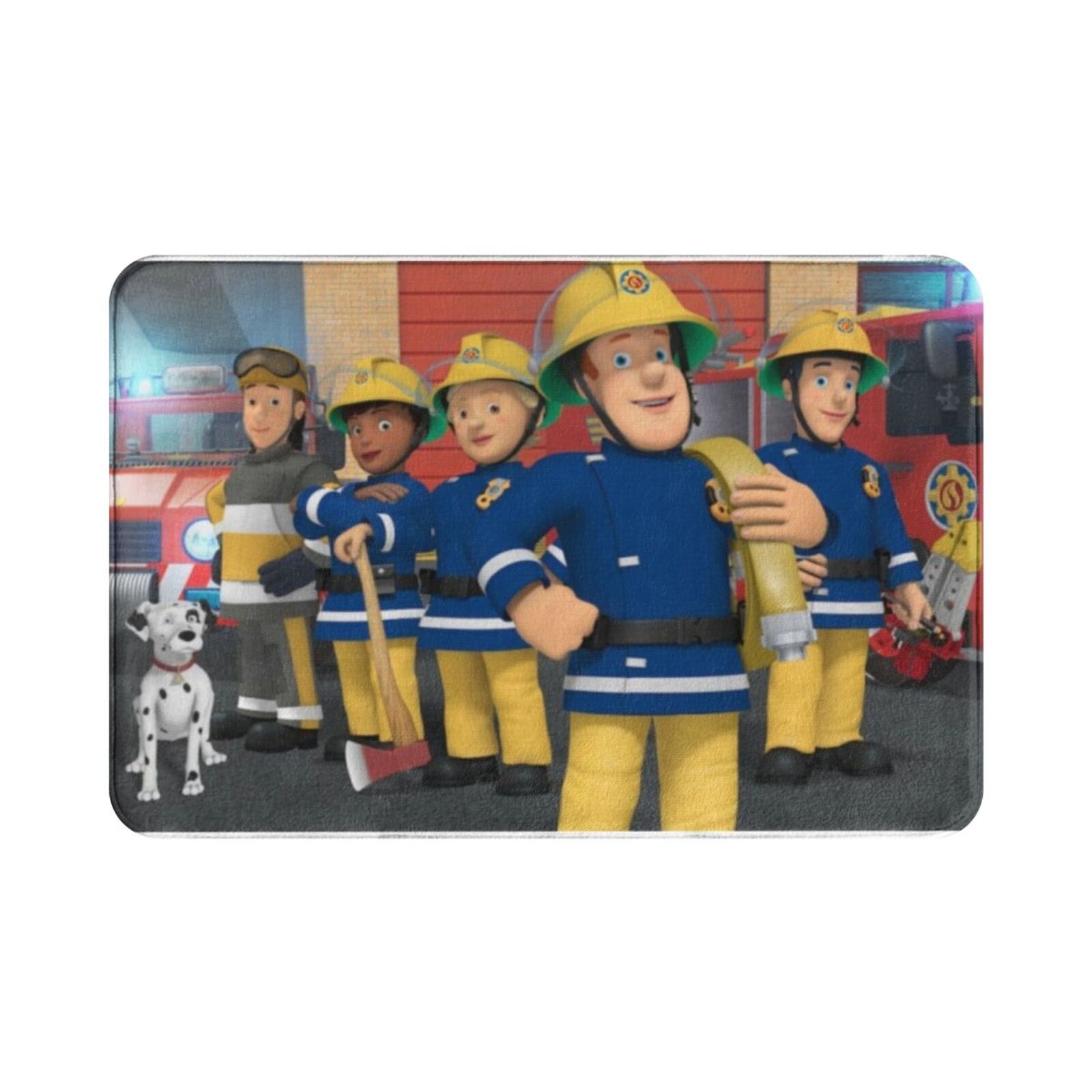 Fireman Sam Design Carpet Mat  - Kids Outdoor Floor Cushions review and price
