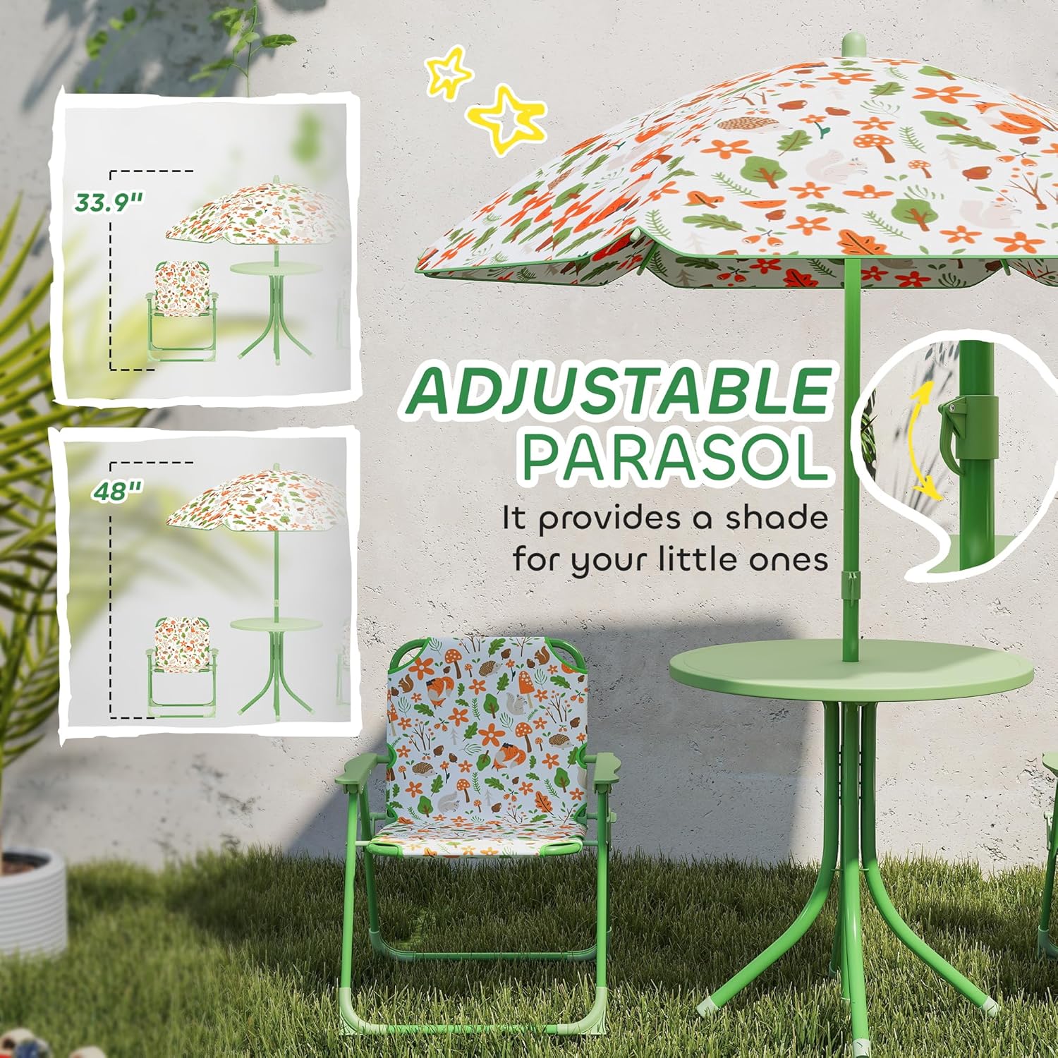 Kids Picnic Table Chair Set Fo - Kids Outdoor Chair And Table review and price